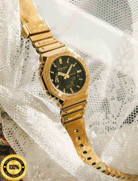 GMB8800-GD – Sovereign Gold Titanium Watch