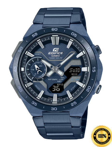 EDS8400-BM – Blue Titanium Navigator Watch