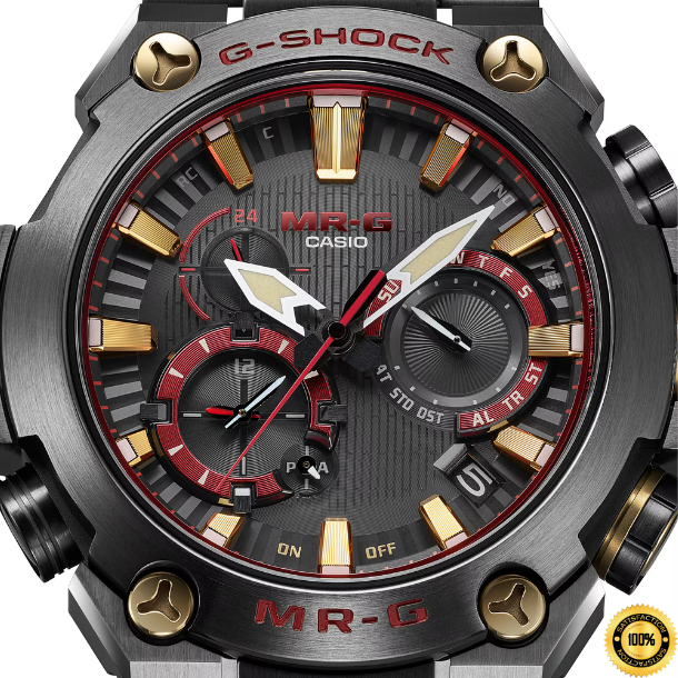 MRX9500-BR – Crimson Titanium Sovereign Watch